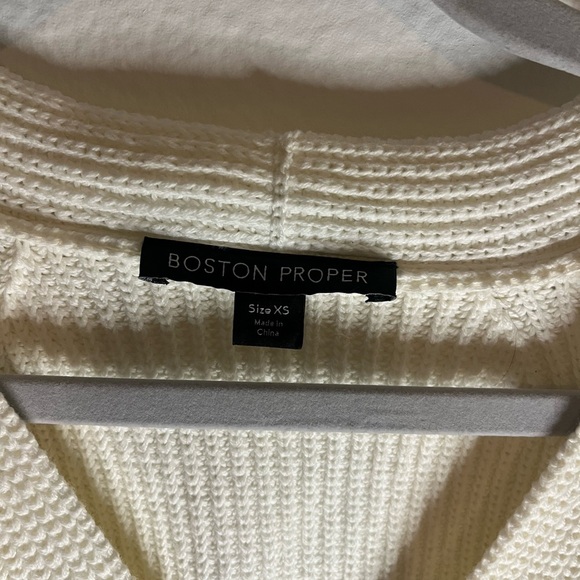 Boston Proper Cold Shoulder Sweater Dress ๐ค | Size XS - Picture 3 of 7